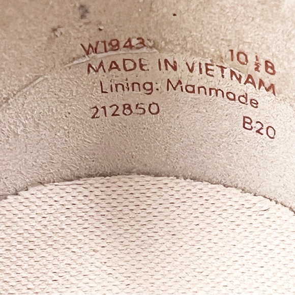 COLE HAAN Beige Perforated Suede Lace Up Espadrilles Shoes Women’s Size 10.5B - Picture 2 of 12